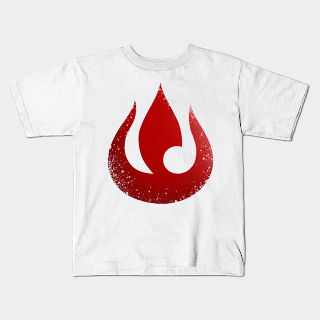 Fire Nation Kids T-Shirt by Wesley Design